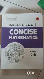 self help to icse concise mathematics class 9th