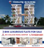 3BHK LUXURIOUS FLATS FOR SALE @JKC COLLEGE ROAD