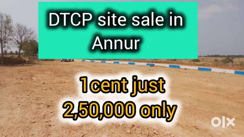 DTCP-Approved near by annur bus stop