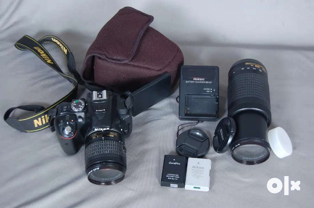Nikon D5300 Camera with double lenses