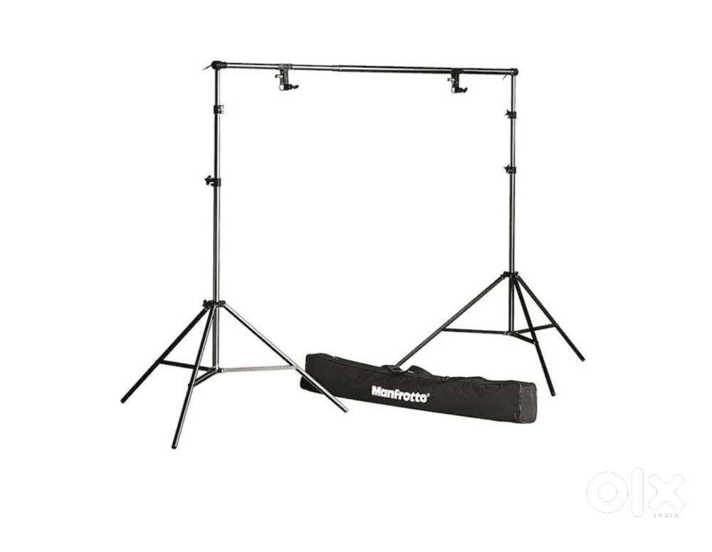 Manfrotto Background Support stand Kit, Bag and Spring Clamps