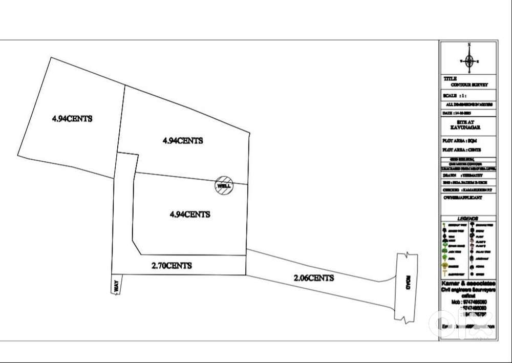 Beautiful residential Plot for sale near Thondayad bypass