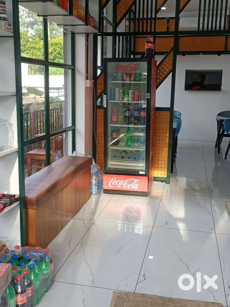 Cafe counter staff and salon reception staff