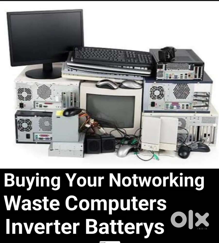 I'M BUYING YOUR SCRAP COMPUTERS CPU MONITERS AND UPS OLD BATTERIES
