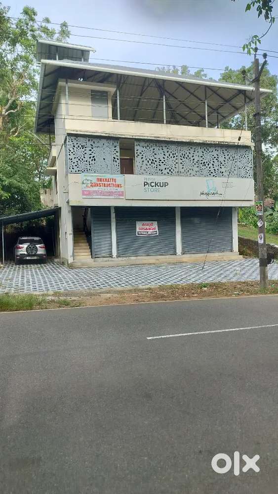 Commercial space and 2bhk home