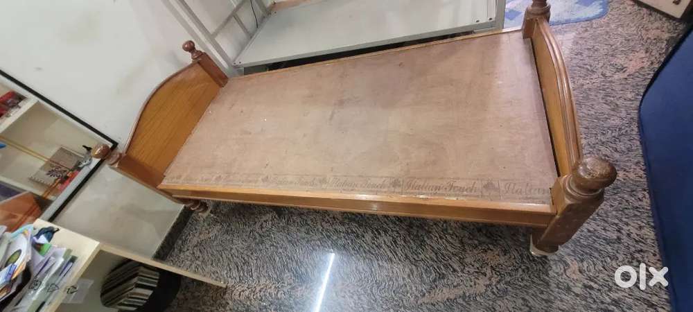 Wooden cot