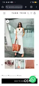 Tann Trooper Tote

Women bag godwon ka mal h