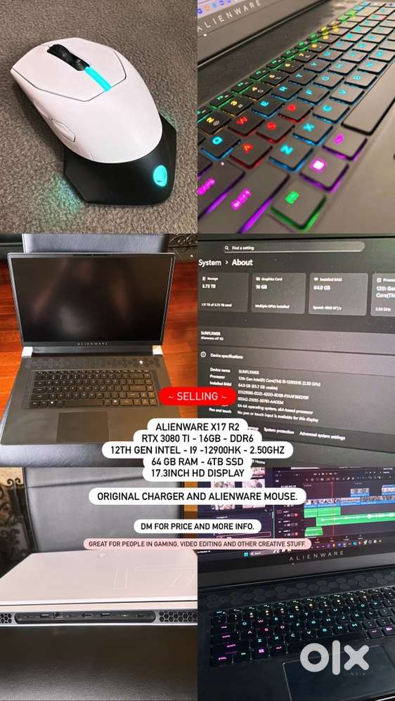 ALIENWARE - X17 R2 (Gaming & Edition Machine)