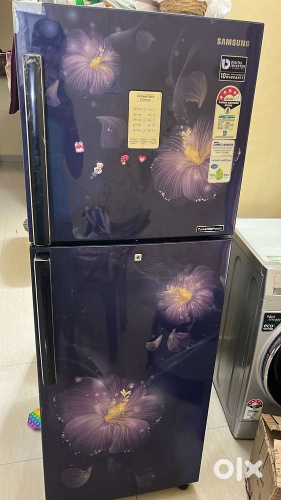 samsung double door fridge 245ltrs