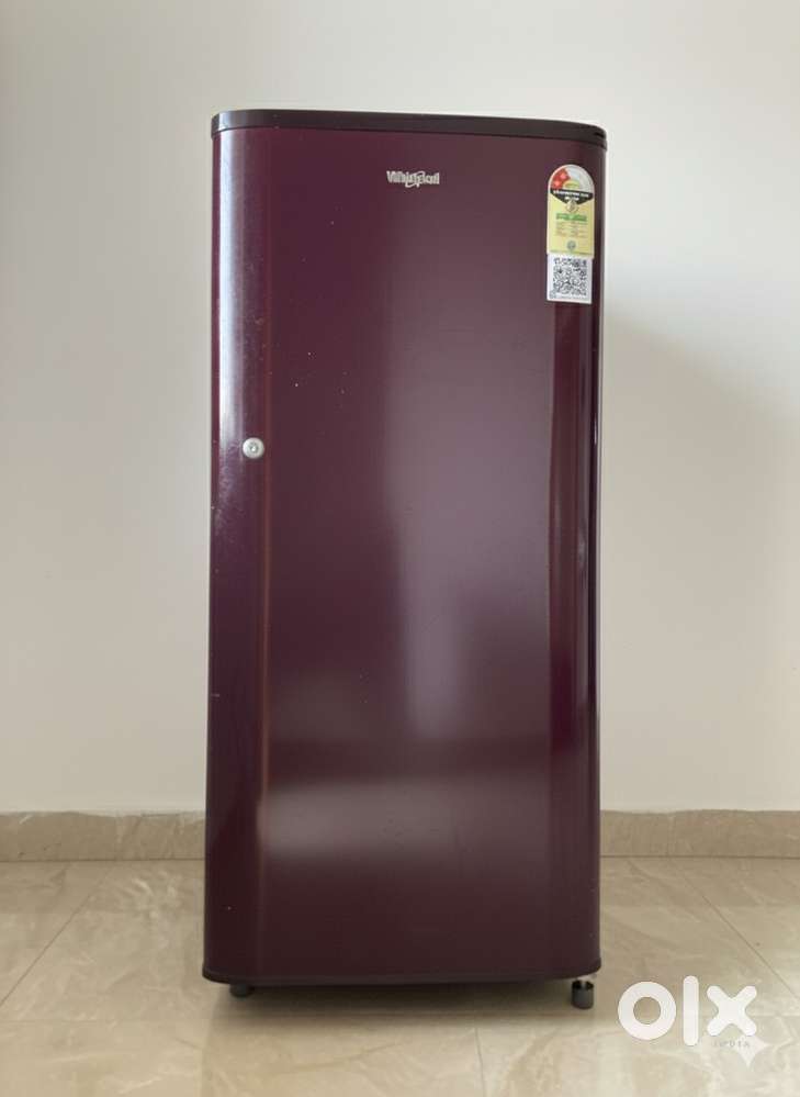 184 Litre Whirlpool Refrigerator – 6 Months Old, Almost New