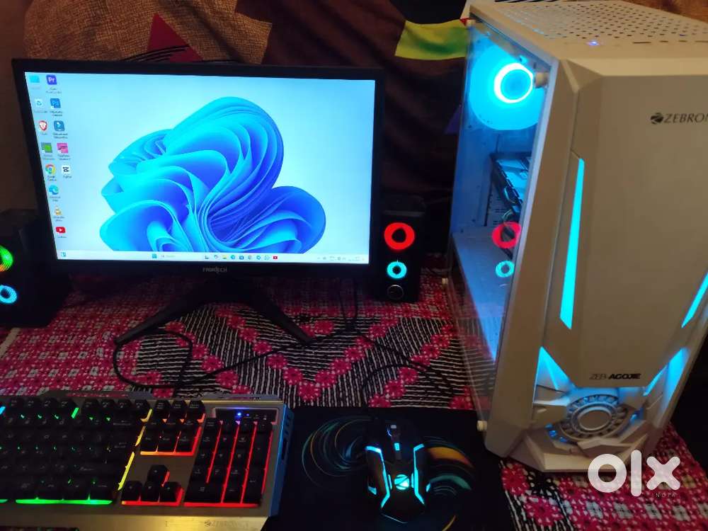 Gaming Pc with Ryzen5 1600 and GTX1660ti 6gb also exchange with laptop