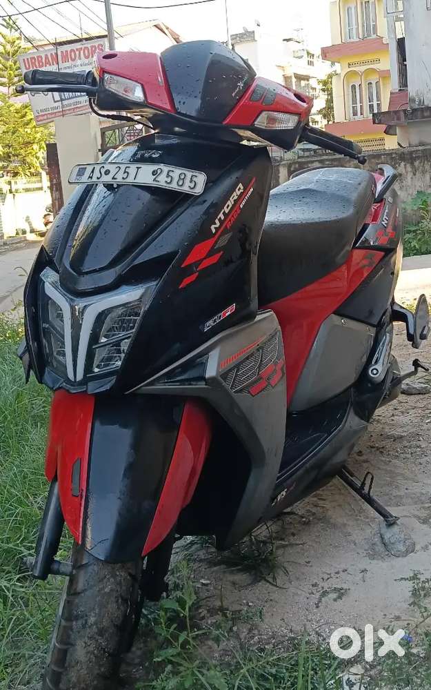 TVS Ntorq 125 race edition is on showroom condition