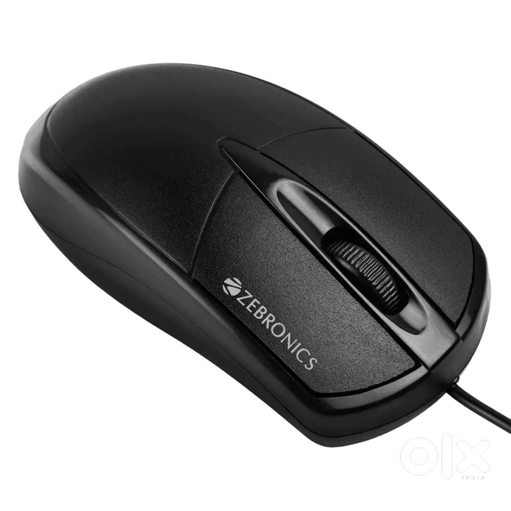 ZEBRONICS Zeb-Byte Wired Optical Mouse