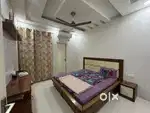 3 bhk fully furnished flat. 1 room available for rent.