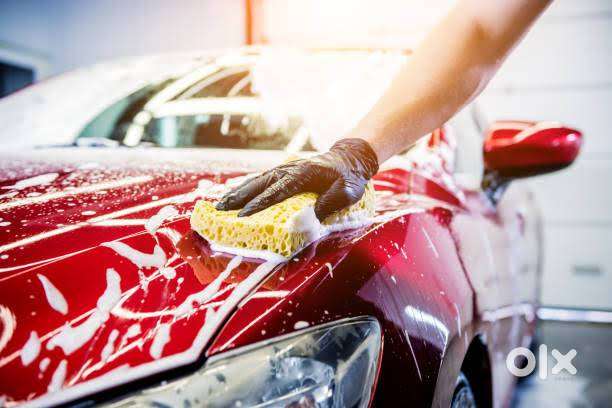 Only 100 rupee Home car wash and 2 wheeler Also