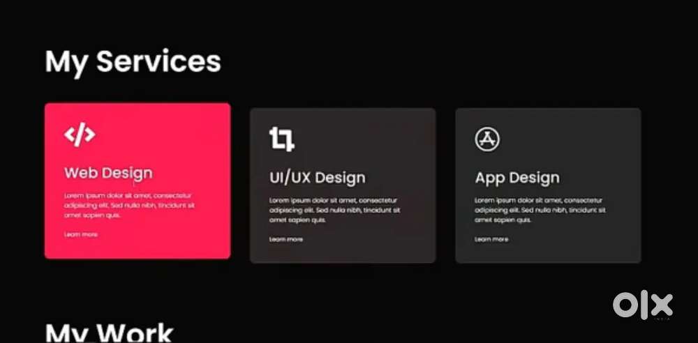 Custom Website Design – Landing Page  Portfolio  buisness sites