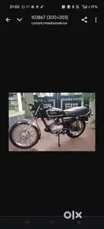 Yamaha Rx 135 in exchange for yezdi. Original RC and affidavit
