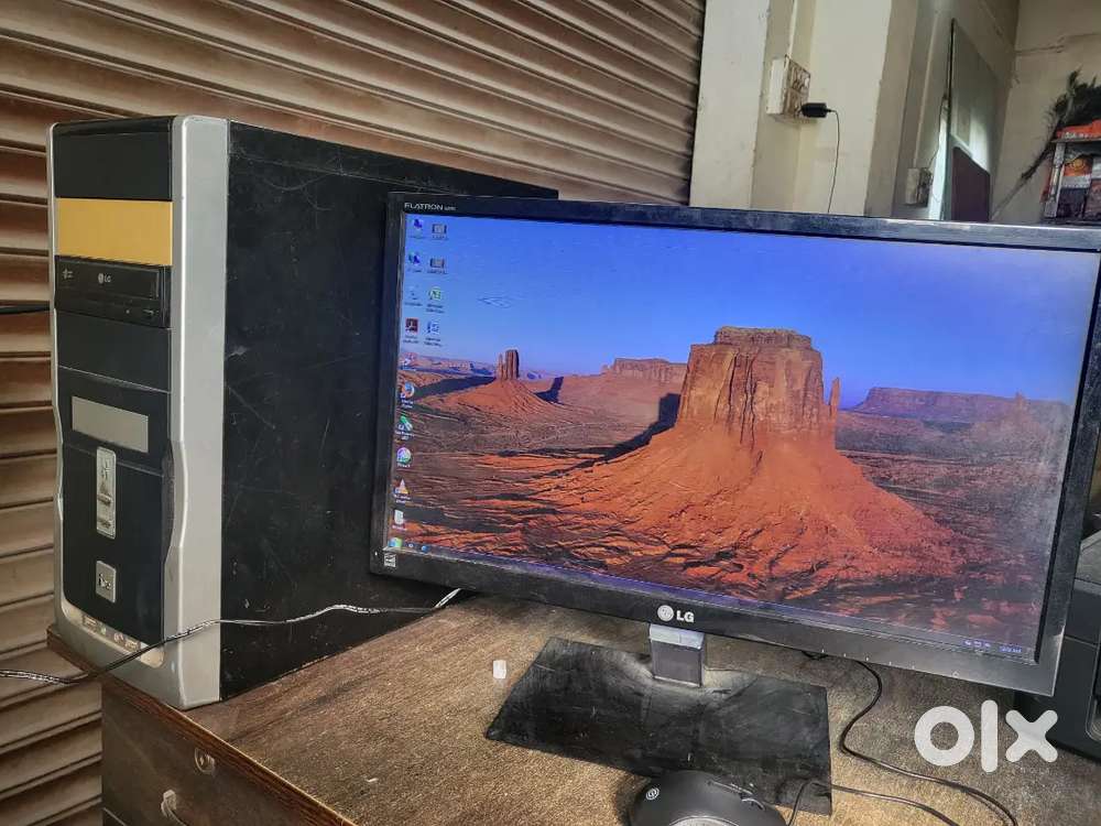 LG CPU  and LG monitor