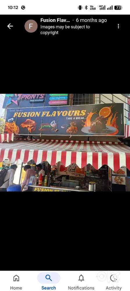 Juice and chats  shop