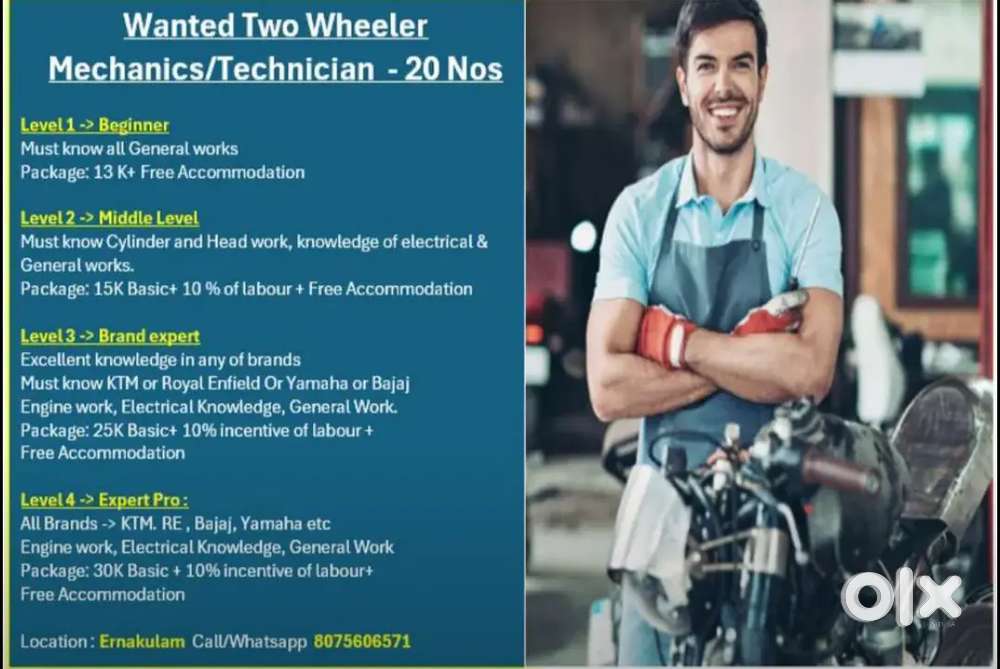 Two Wheeler Mechanic