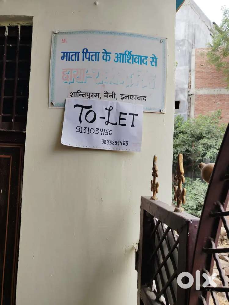 Well developed house on rent
