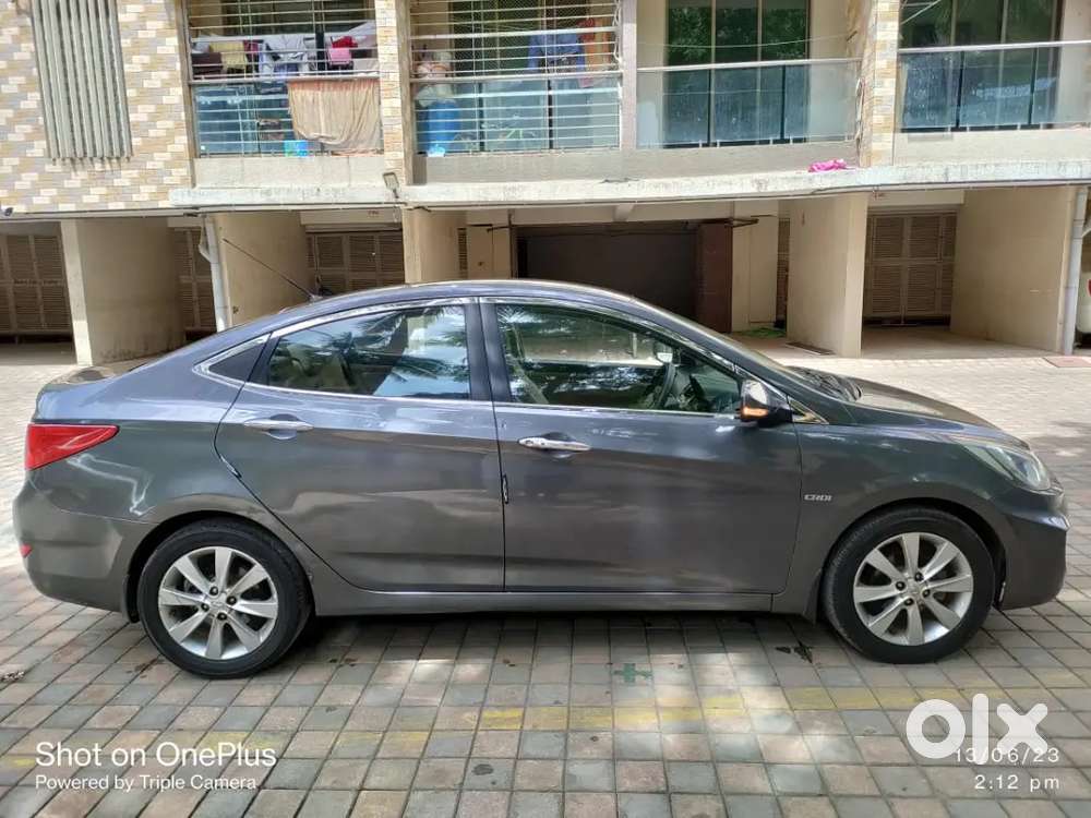 Hyundai Verna 2013 Diesel Well Maintained push button start new tyre