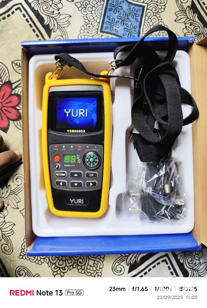 YURI YSM999DX Satellite finder meter working