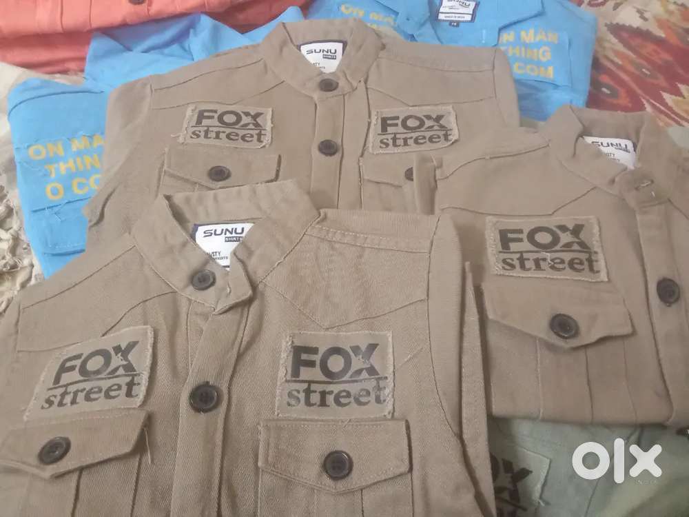Jackets plus shirts for boys 4 to 12 years