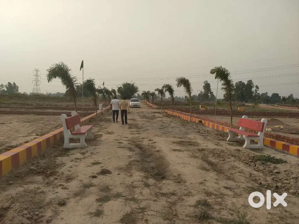 लखनऊ शहर में जमीन लेने पर रजिस्ट्री फ्री 5%डिस्काउंट बैंक लोन केसाथ