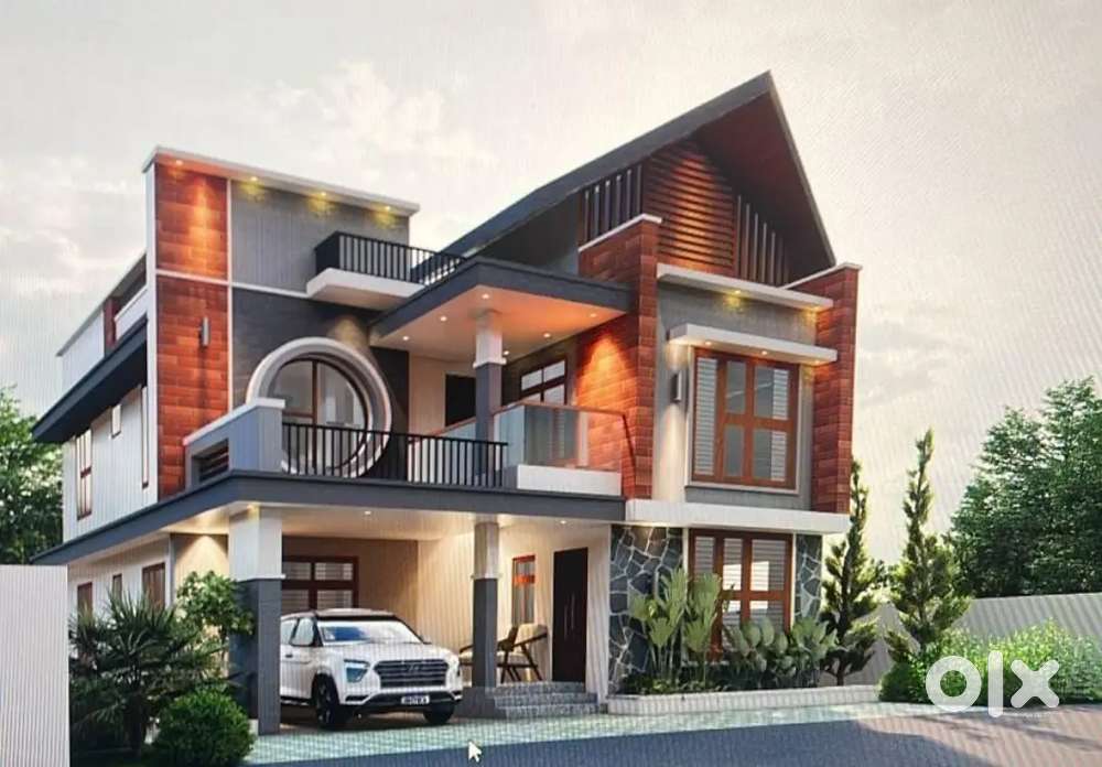 5 cent 2502 sqft 4bhk attached Kalamassery Aluva road near Muttom yard