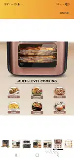 Air fryer 12litre capacity