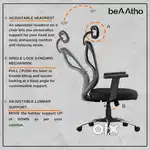 Ergonomics High back Office and Comfortable chair 2D Arm Adjustable.