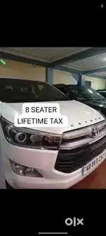 SNOW WHITE LIFETIME TAX INNOVA CRYSTA 8 SEATER