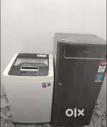 I'd67 combo single door fridge and top load washing machine