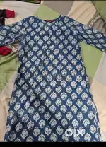 Blue Printed Kurta
