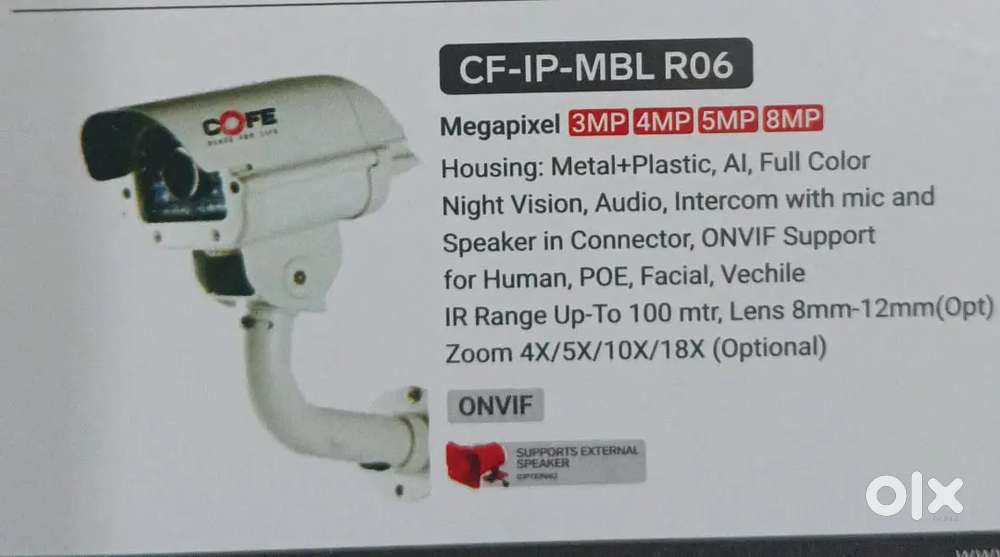 All types cctv cameras