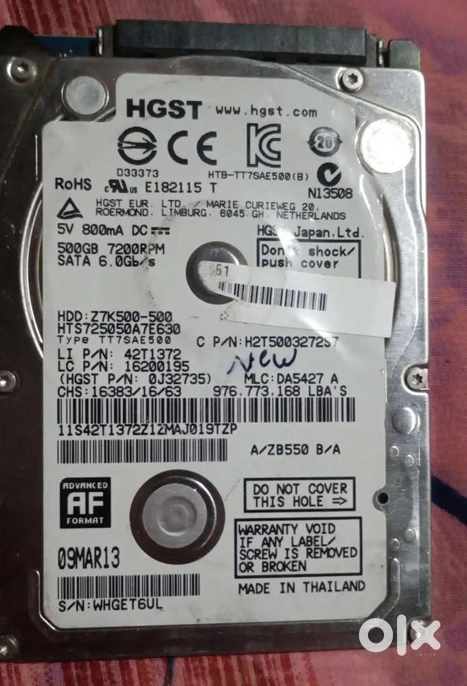 Harddisk leptop and pc