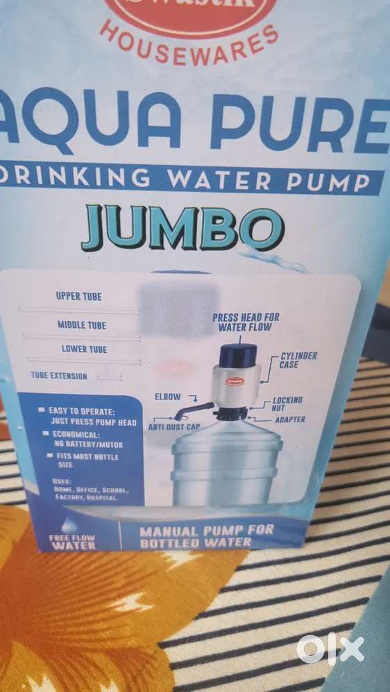 Drinking water bottle Pump