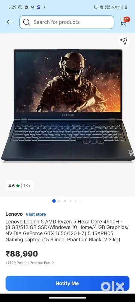 Laptop legion5