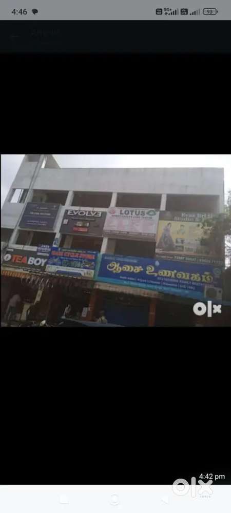 Shop for Rent  in 1st floor at Anna Nagar, prime location