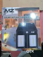 Solar interaction wall lamp
