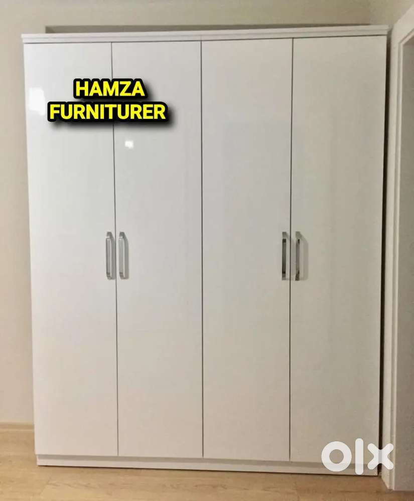HAMZA FURNITURE New designer stylish look particle wood wardrobe 5by6