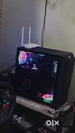 Gaming pc with cooler master cabinet