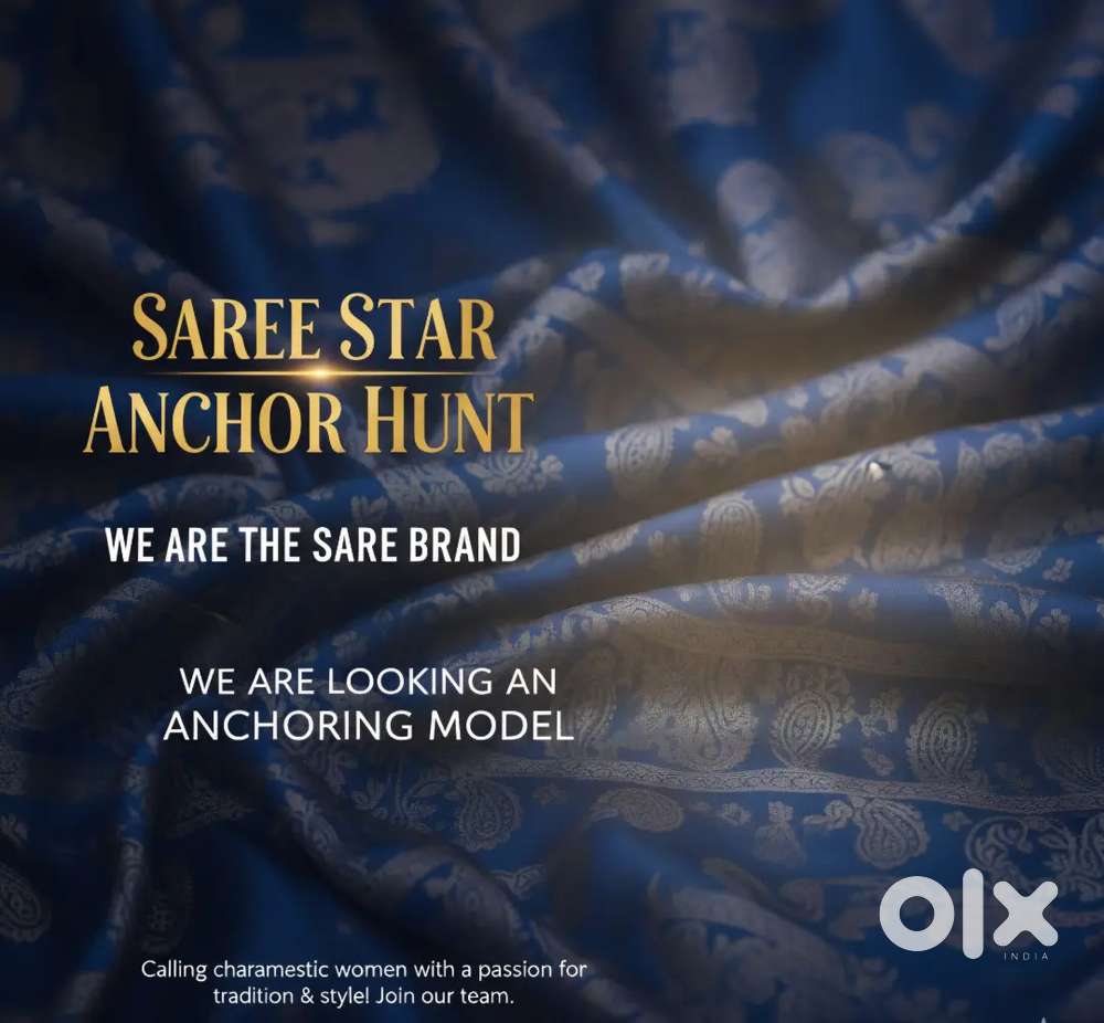 Model for saree brand