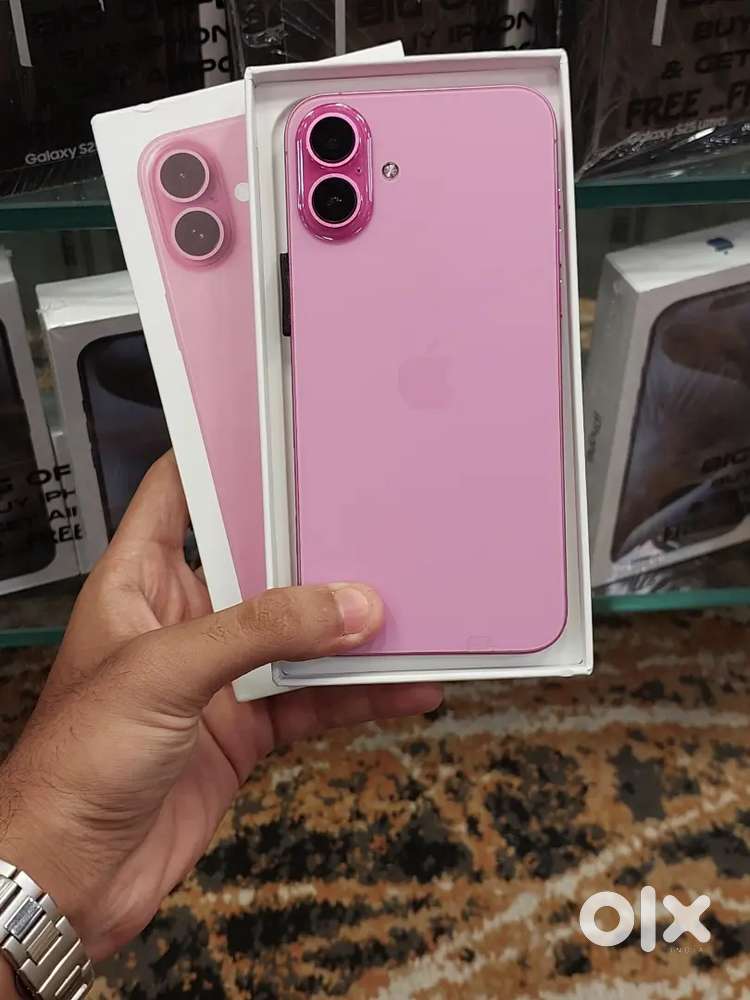 USA IMPORT MOBILE IPHONE 16 PLUS REFURBISHED MULTI COLOUR AVAILABLE