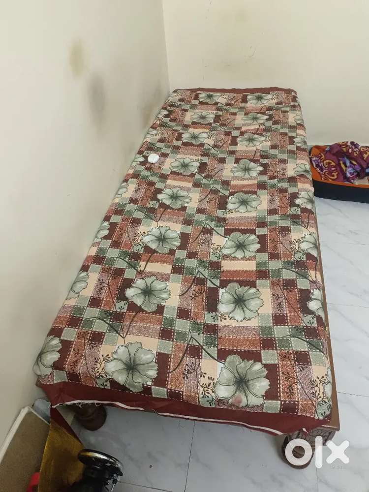 Single and Double wooden Cot