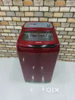 Samsung activwash 7+1kg top load fully automatic machine red colour