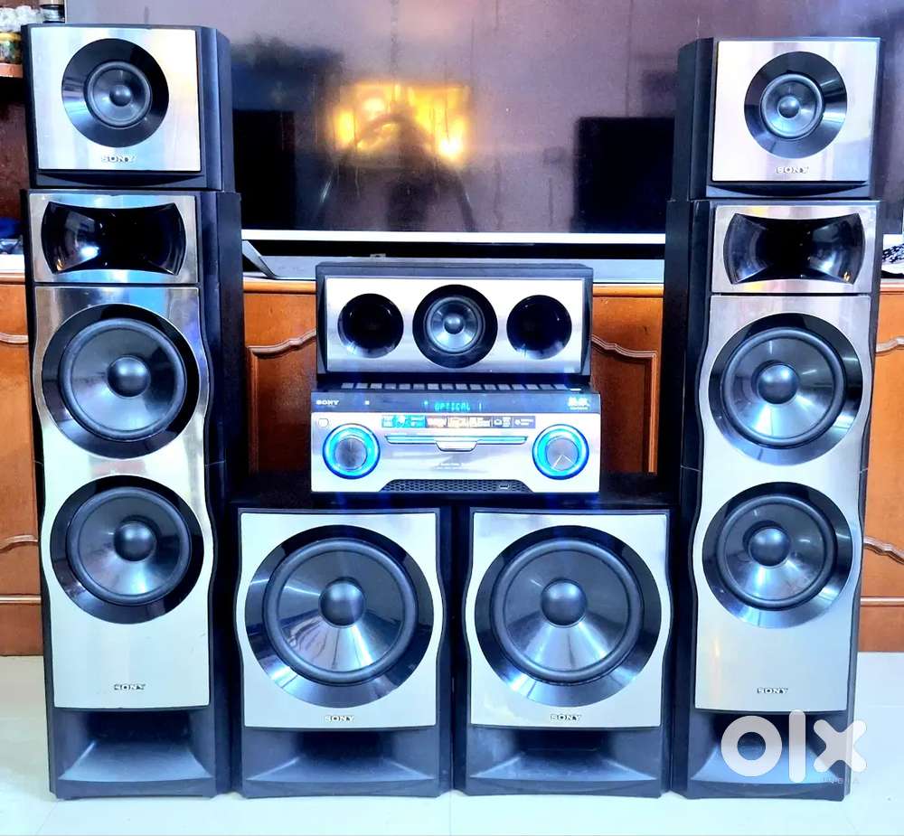 Sony music home thetre speakerpackage amplifier reciver muteki system