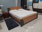 Double bed with one side storage company style spa for sell
