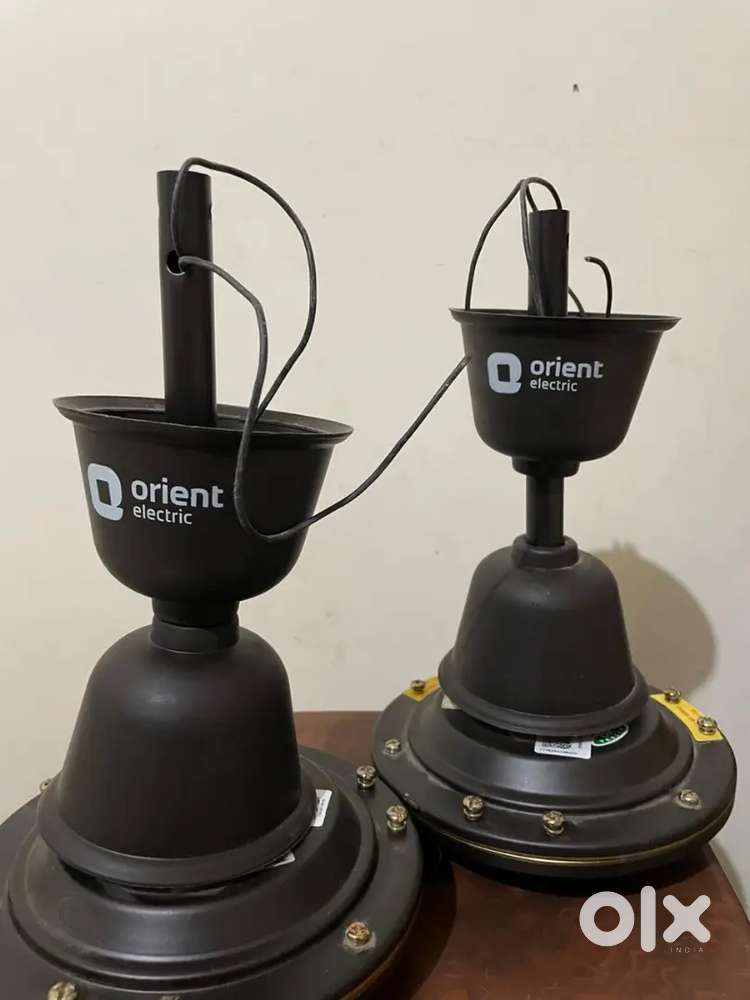 2 Orient ceiling fan new condition